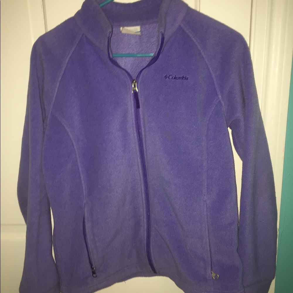 PURPLE COLUMBIA FLEECE